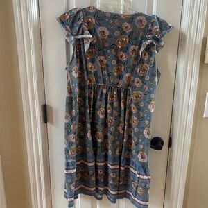 Matilda Jane flutter sleeve dress, Size Large